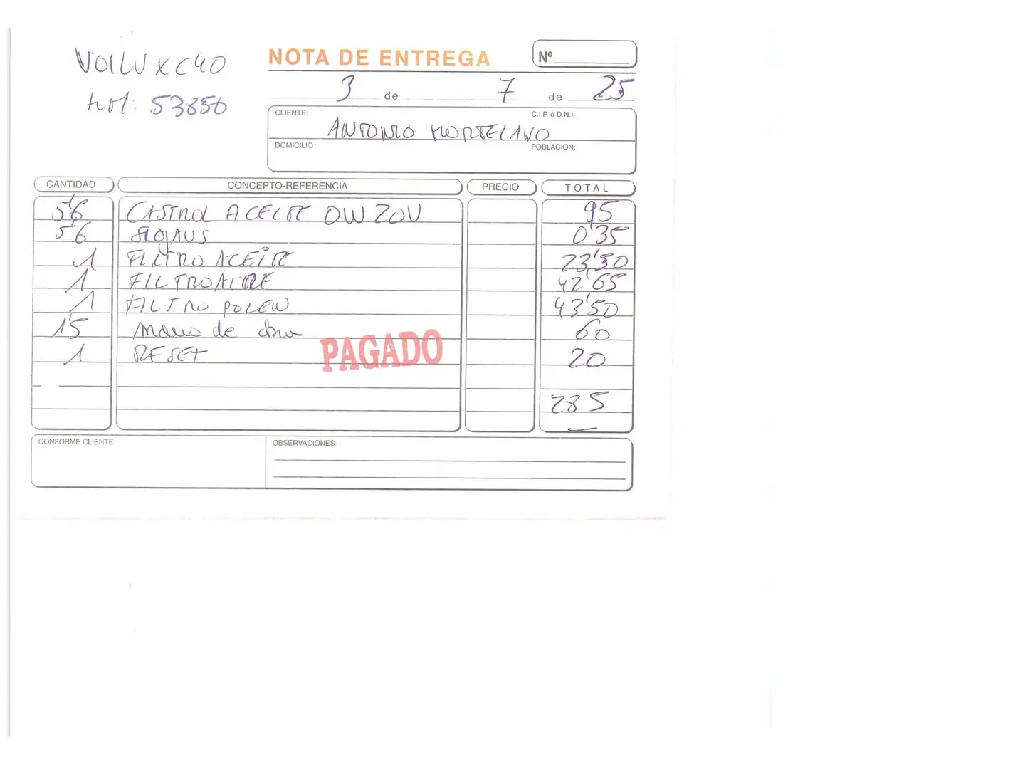 Foto Volvo XC40 Volvo XC40 T3 Momentum Pro  (163 CV)