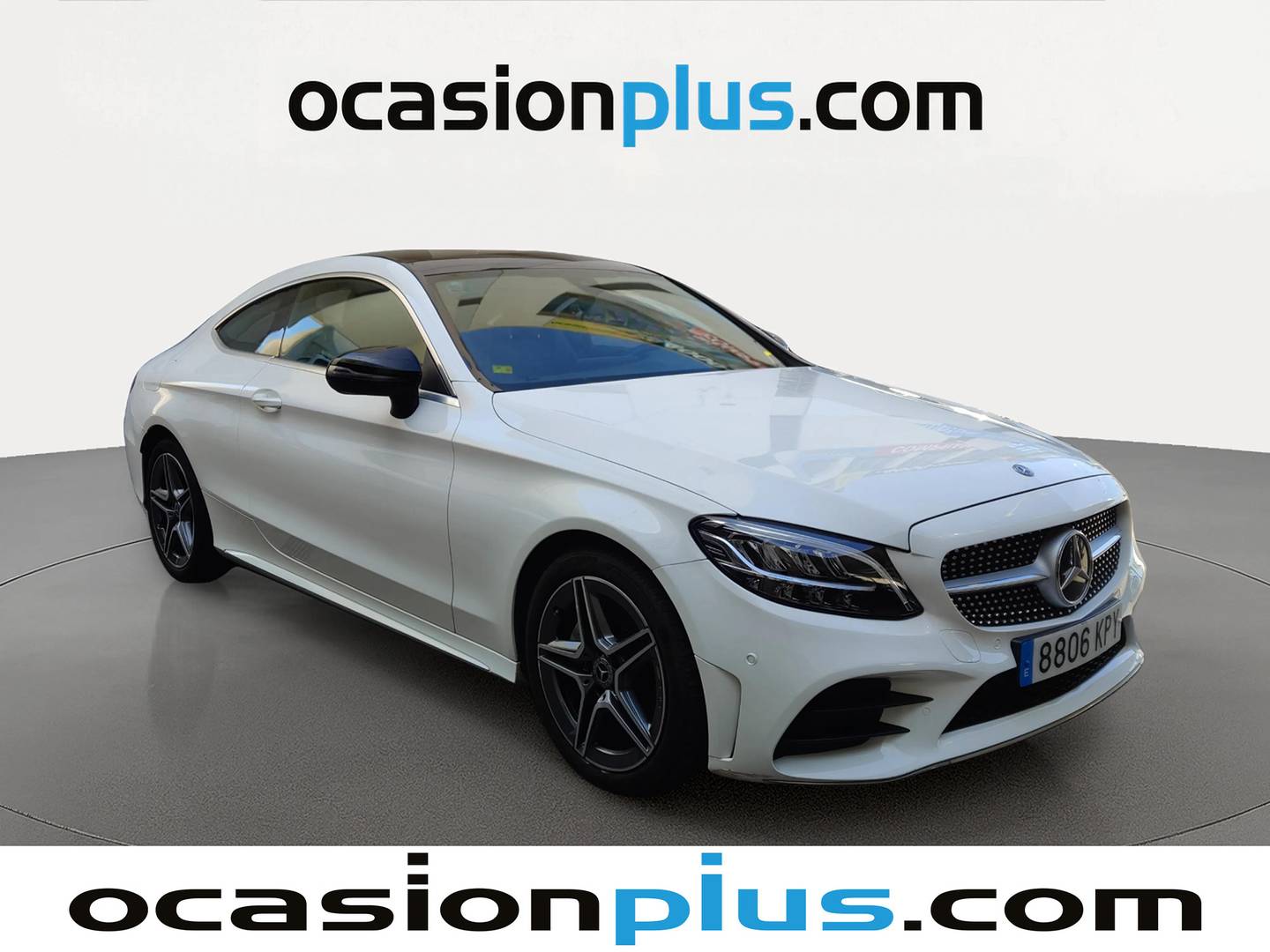 Foto delantera Mercedes Clase C Mercedes Clase C Coupe 220 d (194 CV) Pack AMG derecha