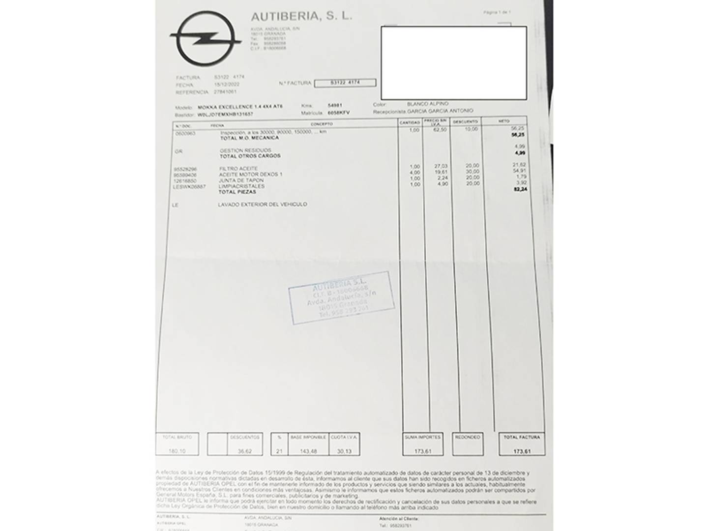 Foto Opel Mokka X Opel Mokka X 1.4 Turbo S&S Excellence 4X4 Auto (150 CV)