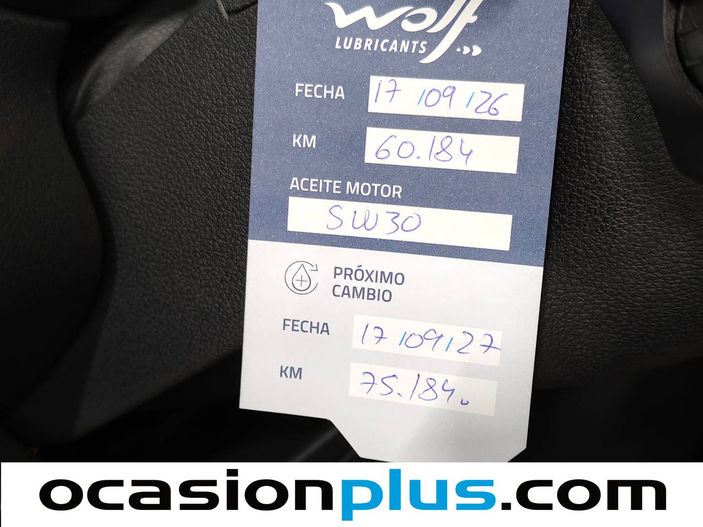 Foto del mantenimiento del Peugeot 3008 Peugeot 3008 1.6 BlueHDi FAP Allure (120 CV)