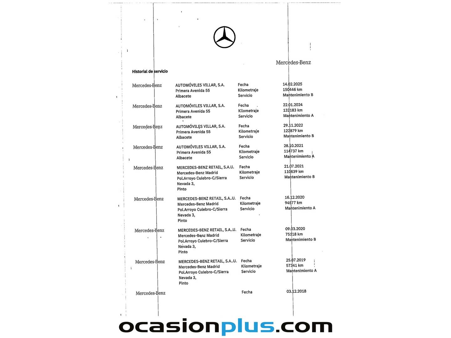 Foto del mantenimiento del Mercedes Clase GLE Mercedes GLE 350 d 4Matic (258 CV) Pack AMG