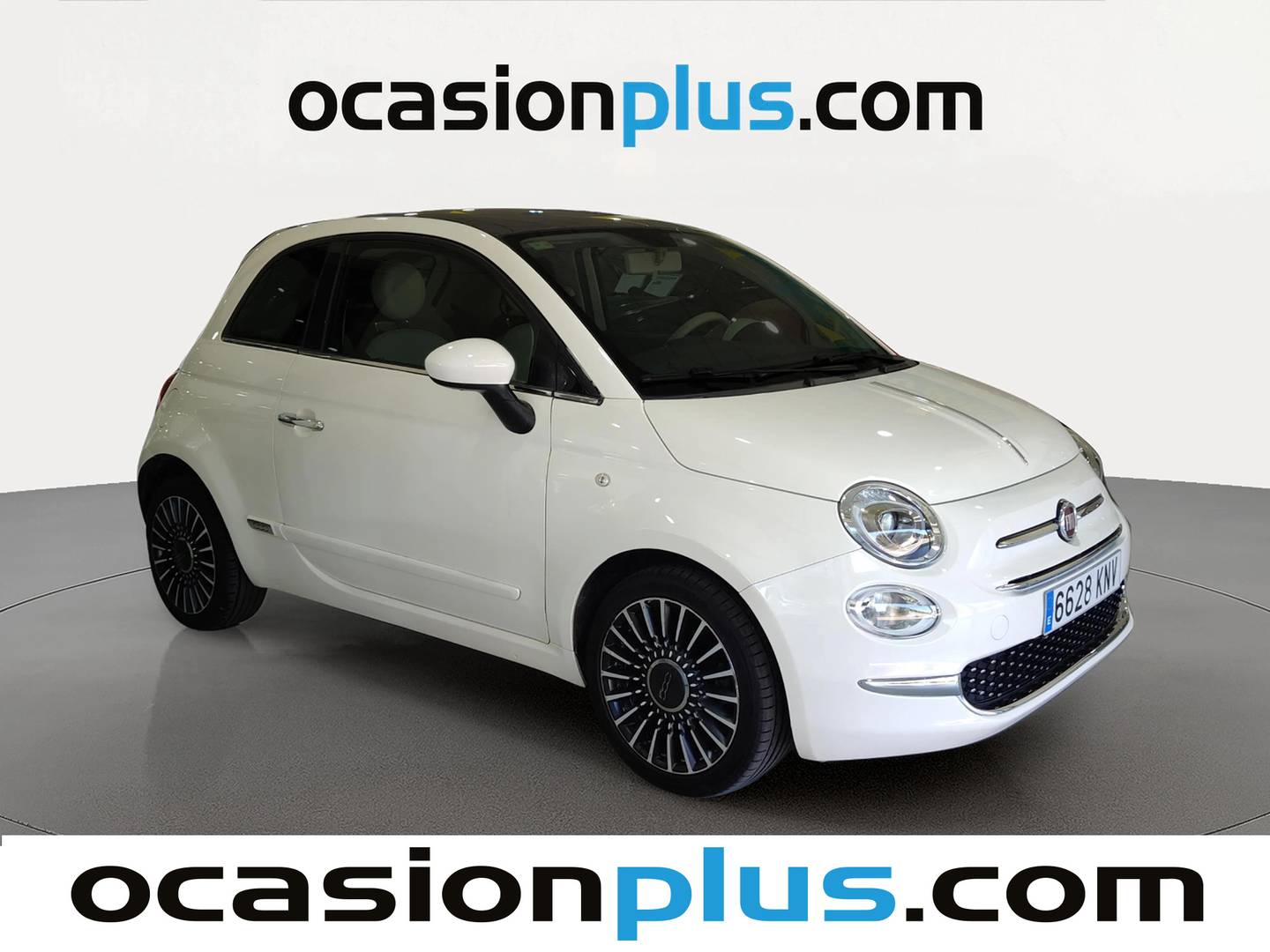 Foto delantera Fiat 500 Fiat 500 1.2 8v Lounge (69 CV) derecha