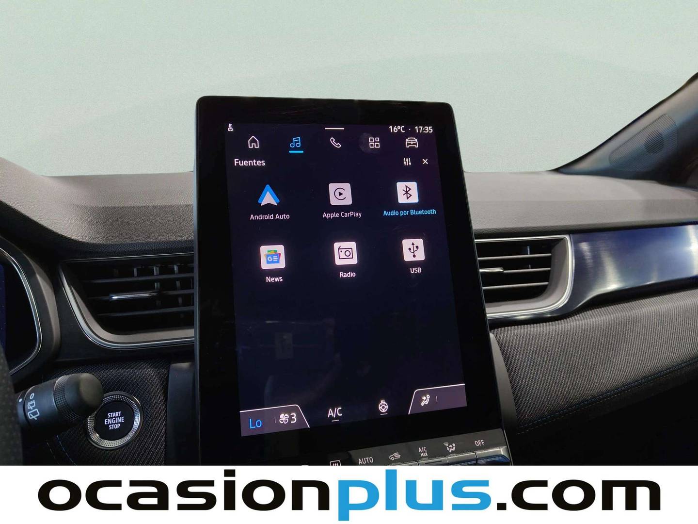 Equipamiento del Renault Captur Renault Captur Espirit Alpine E-Tech (145 CV)