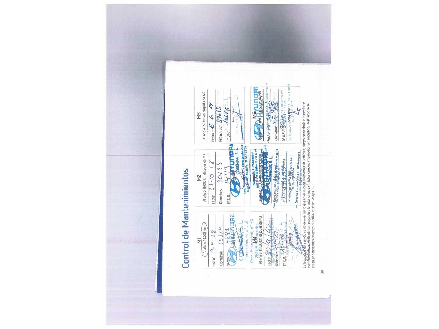 Foto del mantenimiento del Hyundai IONIQ Hyundai Ioniq 1.6 GDI HEV Tecno DCT (141 CV)