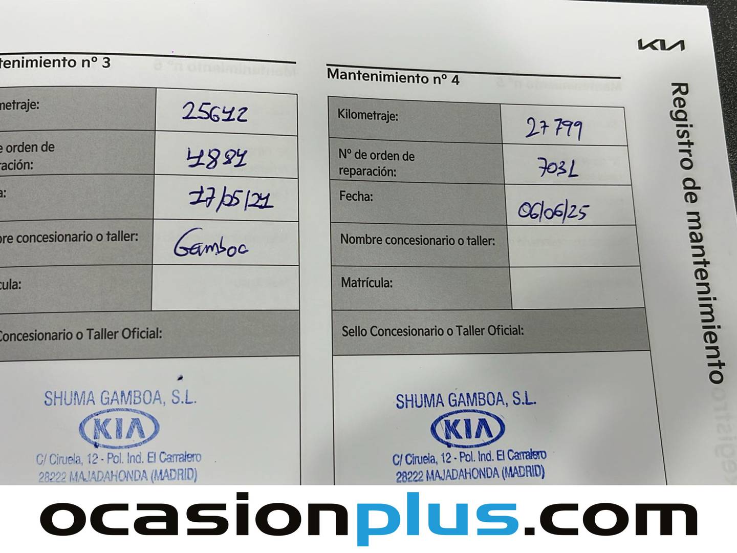 Foto del mantenimiento del KIA Stonic Kia Stonic 1.0 T-GDi MHEV Drive DCT (120 CV)