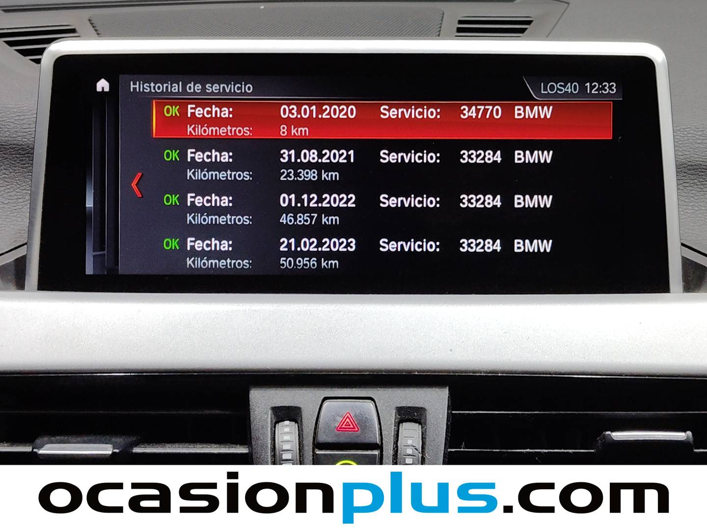 Foto del mantenimiento del BMW X1 BMW X1 xDrive18d (150 CV)