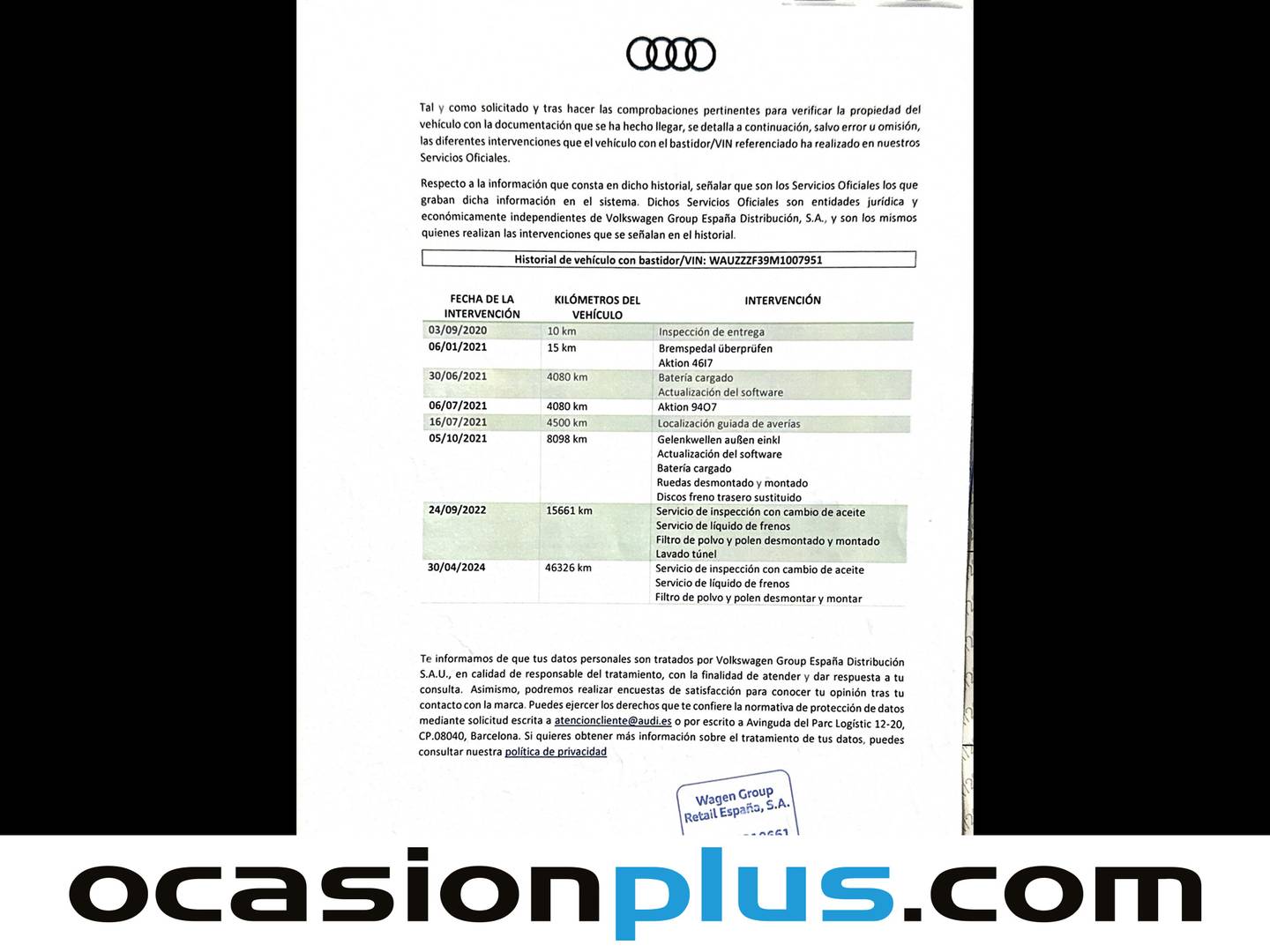 Foto Audi Q3 Sportback Audi Q3 Sportback Black line 35 TFSI (150 CV) S tronic PACK S-LINE