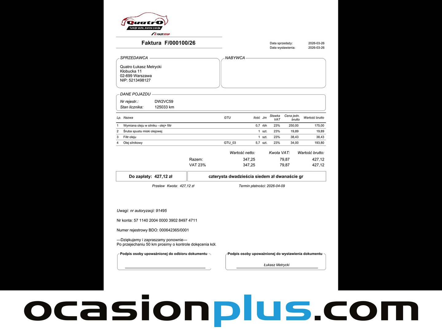 Foto del mantenimiento del Toyota Proace Verso Toyota Proace Verso 1.5D Shuttle VX L2 (120 CV) 9 Plazas