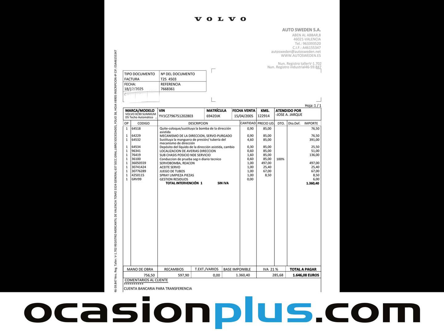 Foto Volvo XC90 Volvo XC90 D5 Executive (163 CV) 7 PLAZAS