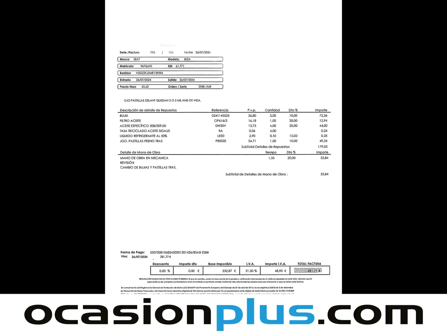 Foto Seat Ibiza SEAT Ibiza 1.0 TSI Style Go2 (110 CV)