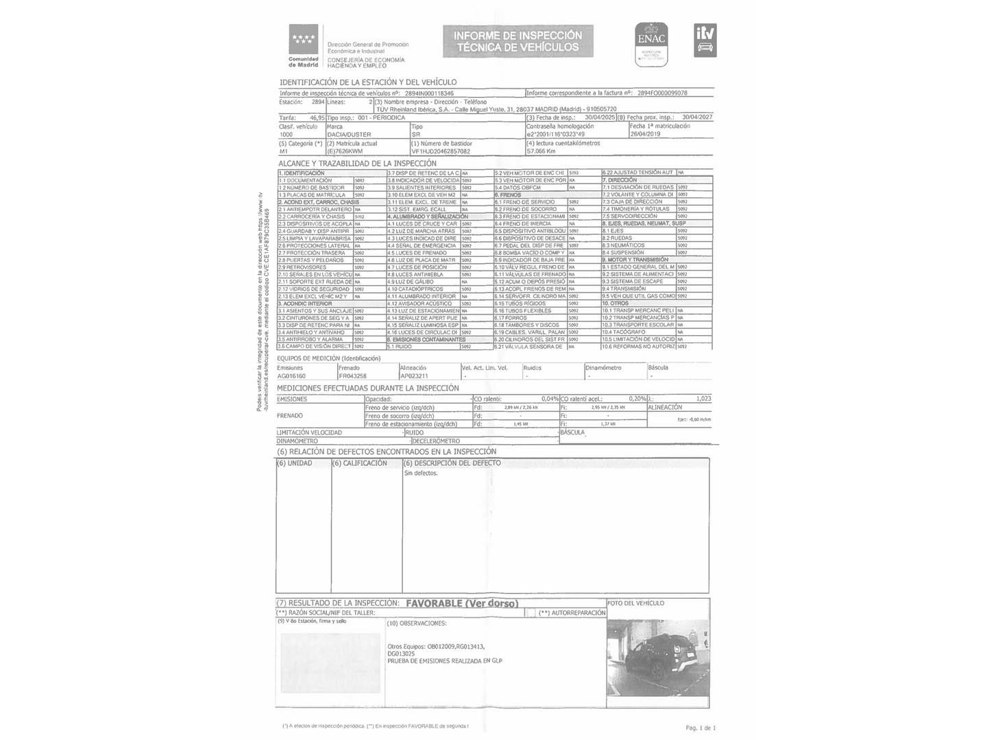 Dacia Duster Dacia Duster 1.6 GLP Prestige 4X2 (115 CV) de segunda mano