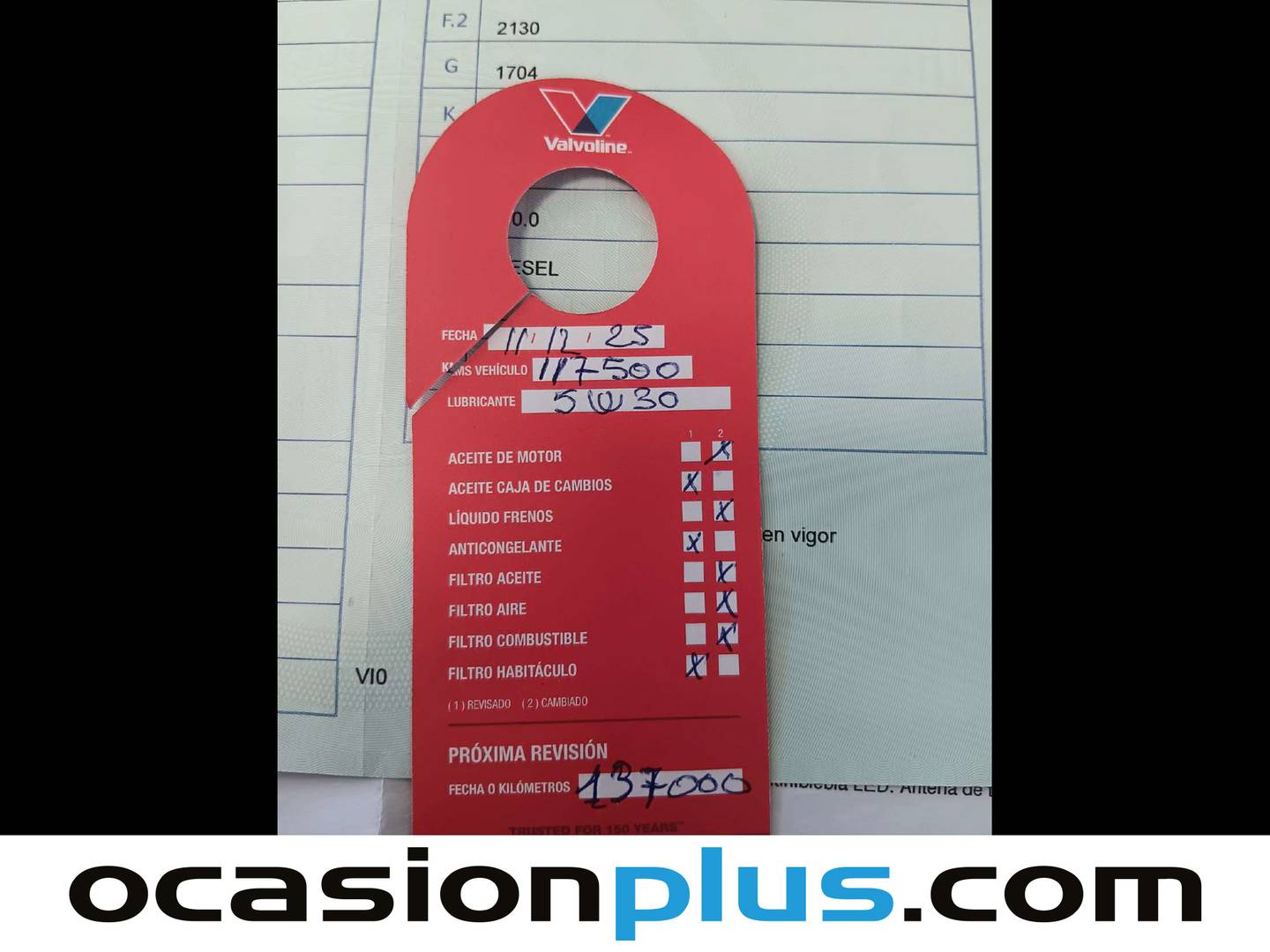 Foto del mantenimiento del Mazda CX-5 Mazda CX-5 2.2 DE Homura (150 CV)