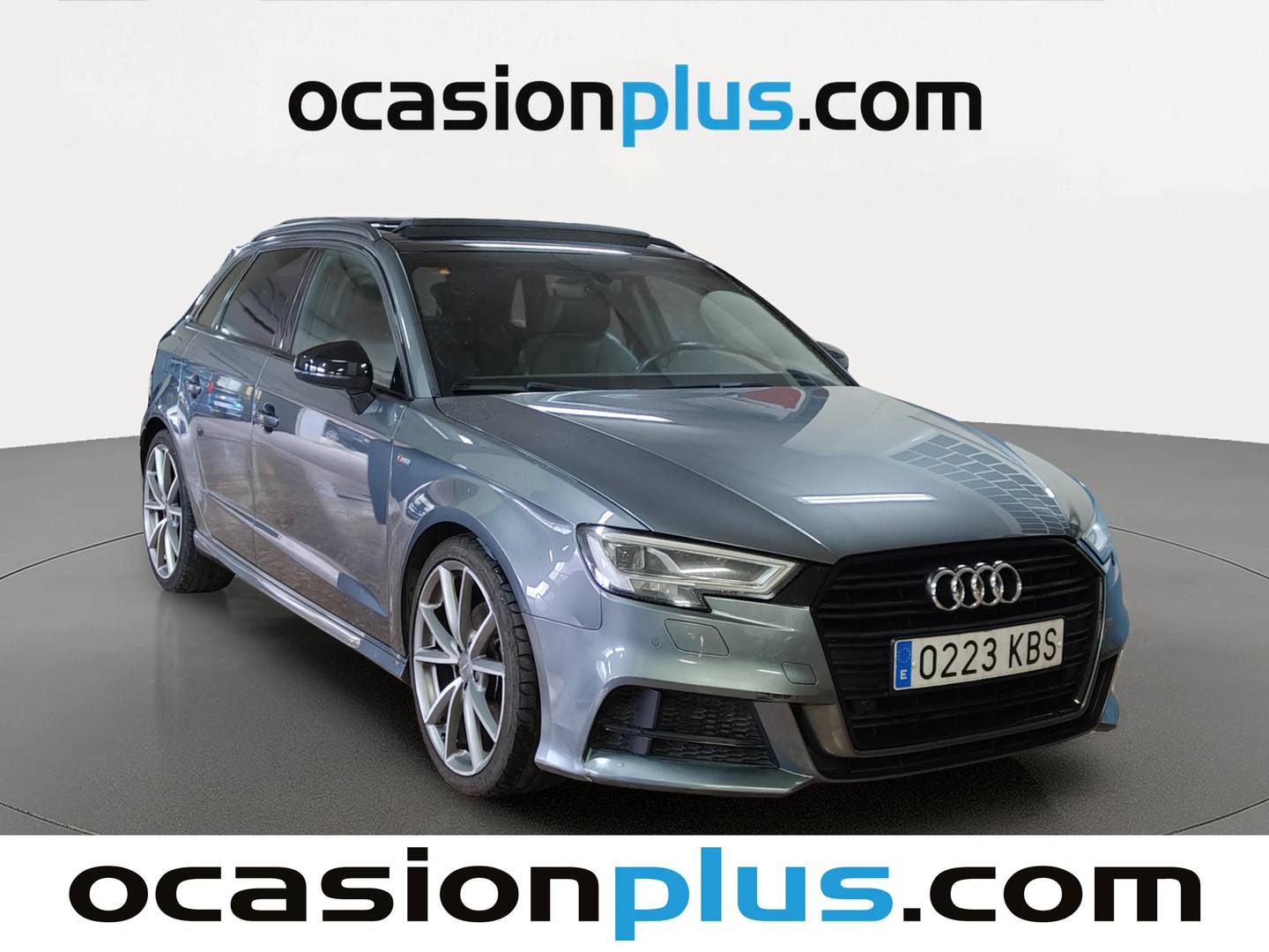 Foto delantera Audi A3 Audi A3 Sportback Black line edition 2.0 TFSI (190 CV) derecha