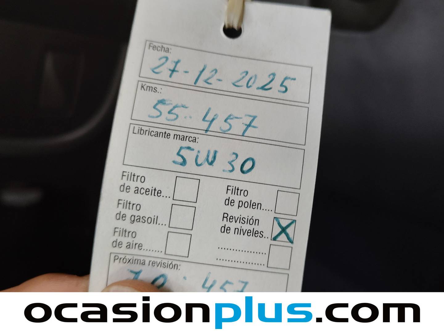 Foto del mantenimiento del Dacia Sandero Dacia Sandero 1.0 Base (73 CV)