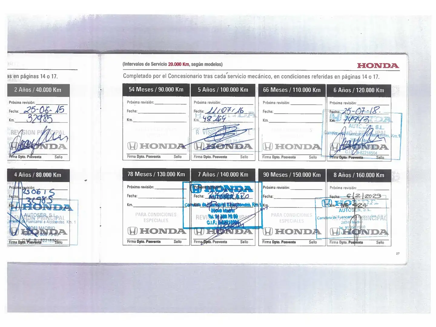 Foto Honda CR-V Honda CR-V 2.2 I-DTEC Elegance SE Auto (150 CV)