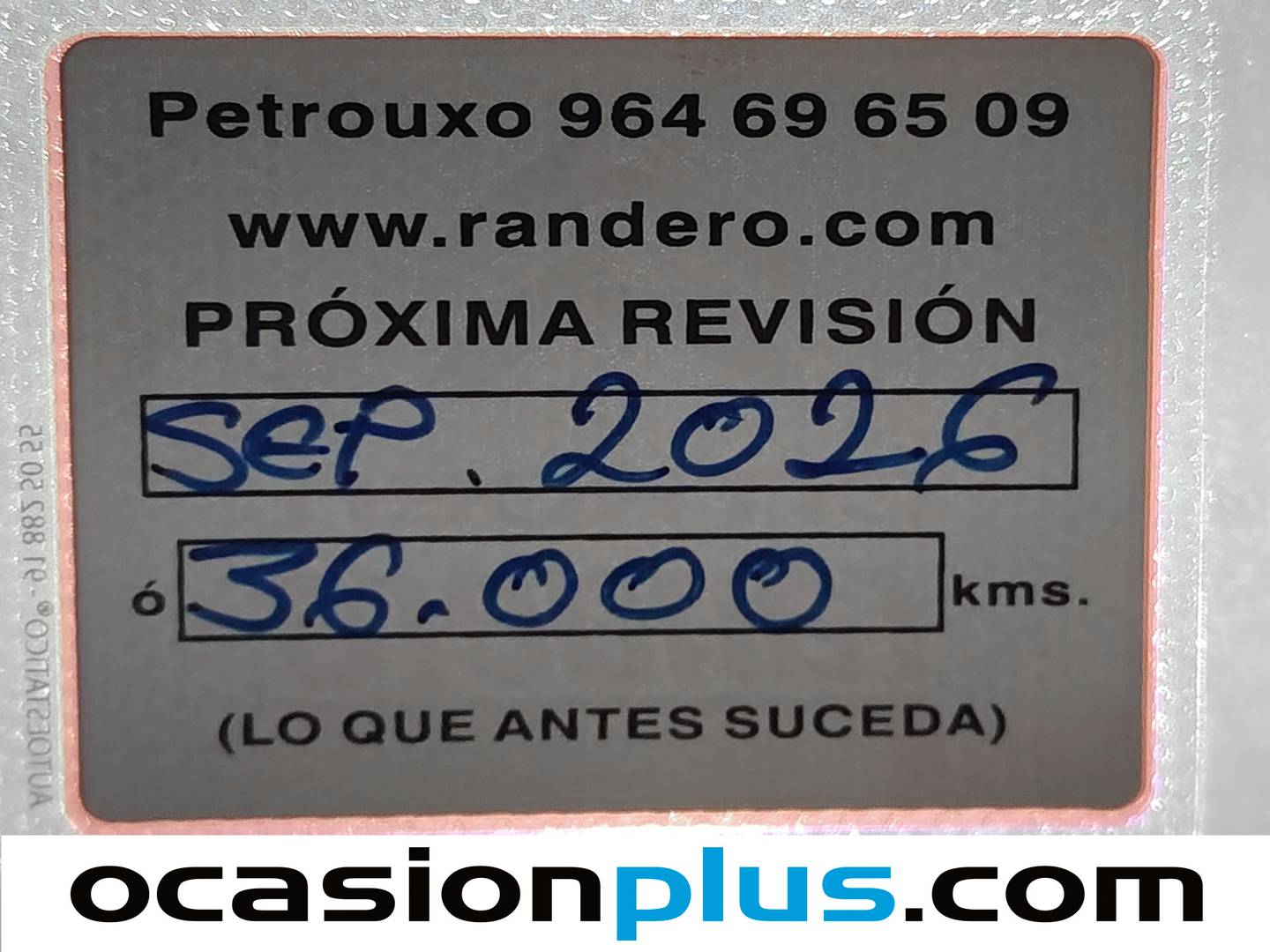 Foto del mantenimiento del Citroën C4 Cactus Citroen C4 Cactus PureTech 110 S&S Shine (110 CV)