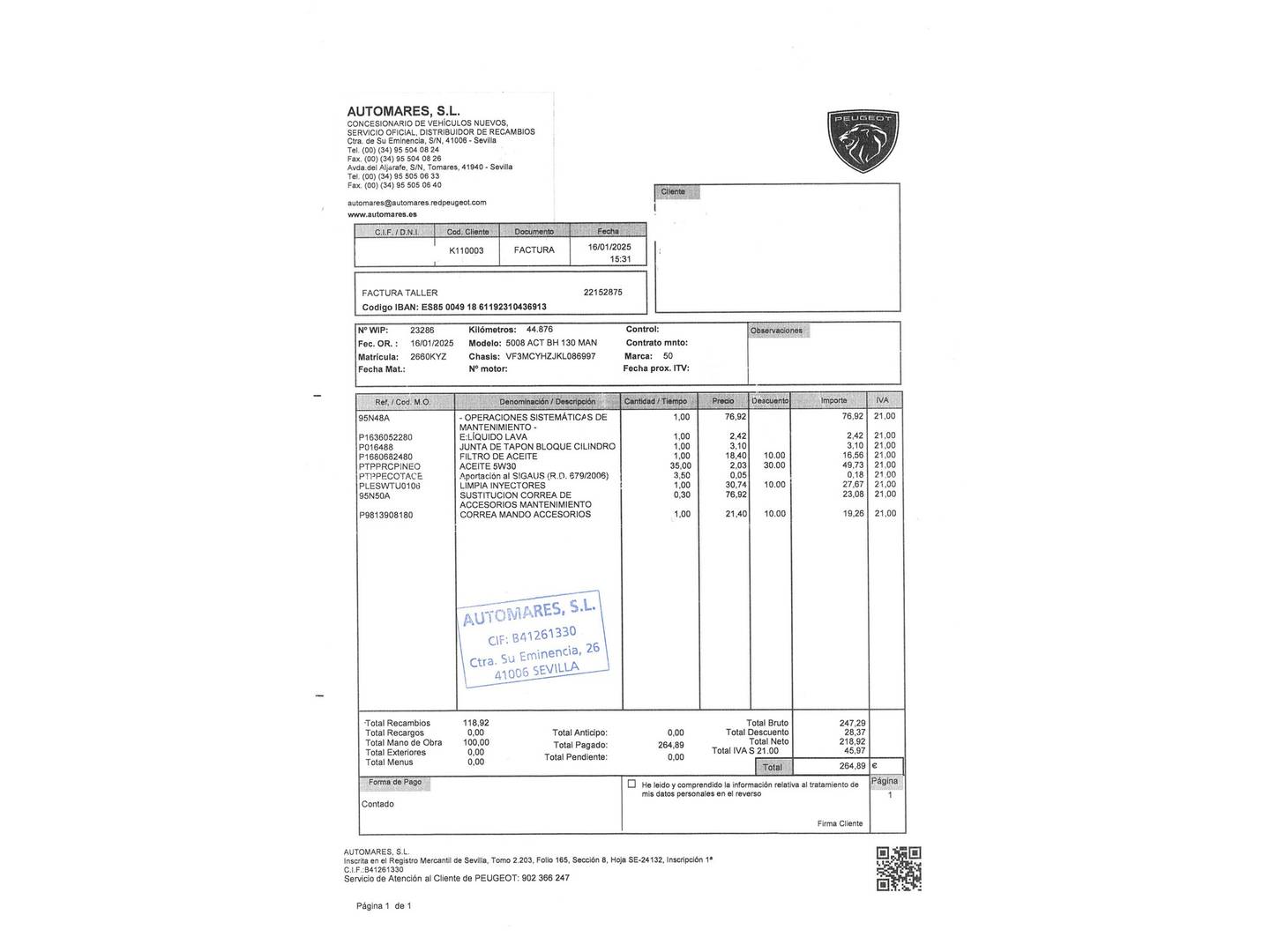 Foto Peugeot 5008 Peugeot 5008 1.5 BlueHDi S&S Active (130 CV) 7 Plazas
