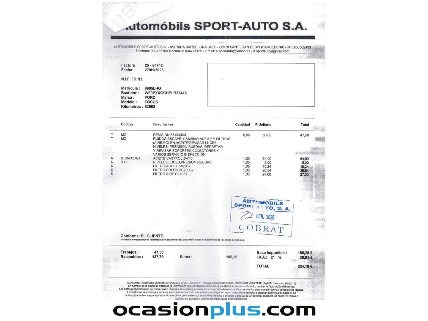 Foto Ford Focus Ford Focus SportBreak 1.0 Ecoboost ST-Line (125 CV)