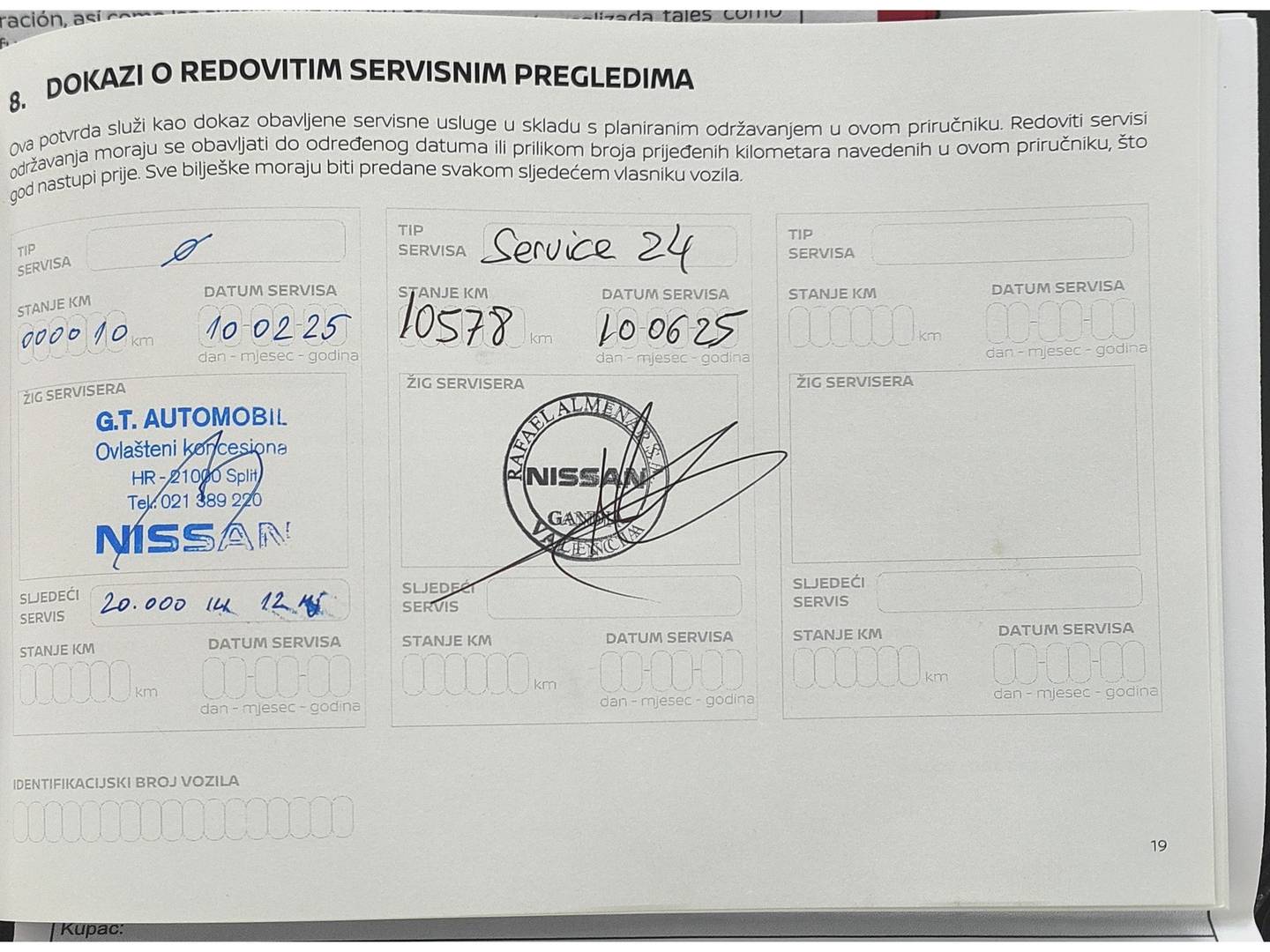 Foto del mantenimiento del Nissan JUKE Nissan Juke 1.6 Hybrid Tekna (143 CV)