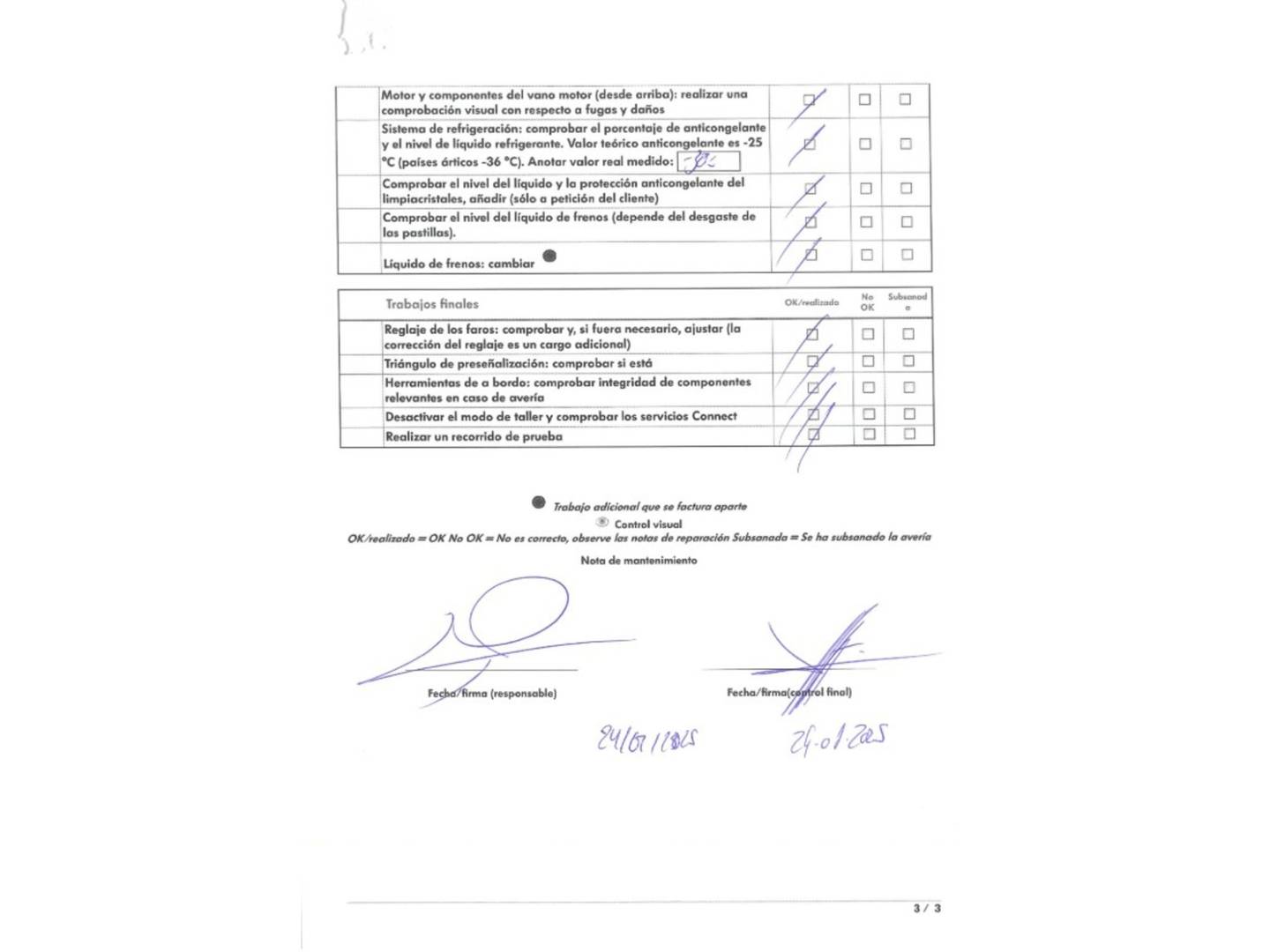 Foto del mantenimiento del Seat Arona SEAT Arona 1.0 TSI S&S FR Plus (110 CV)
