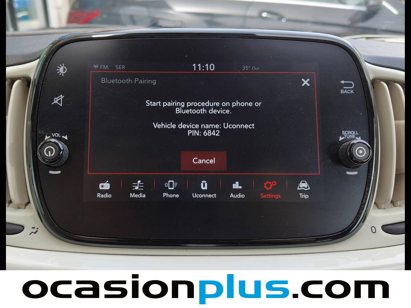Equipamiento del Fiat 500C Fiat 500C 1.2 8v Cabrio Lounge (69 CV)