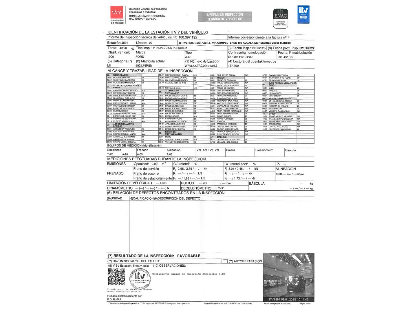 Ford Tourneo Courier Ford Tourneo Courier 1.5 TDCi Titanium (95 CV) de segunda mano