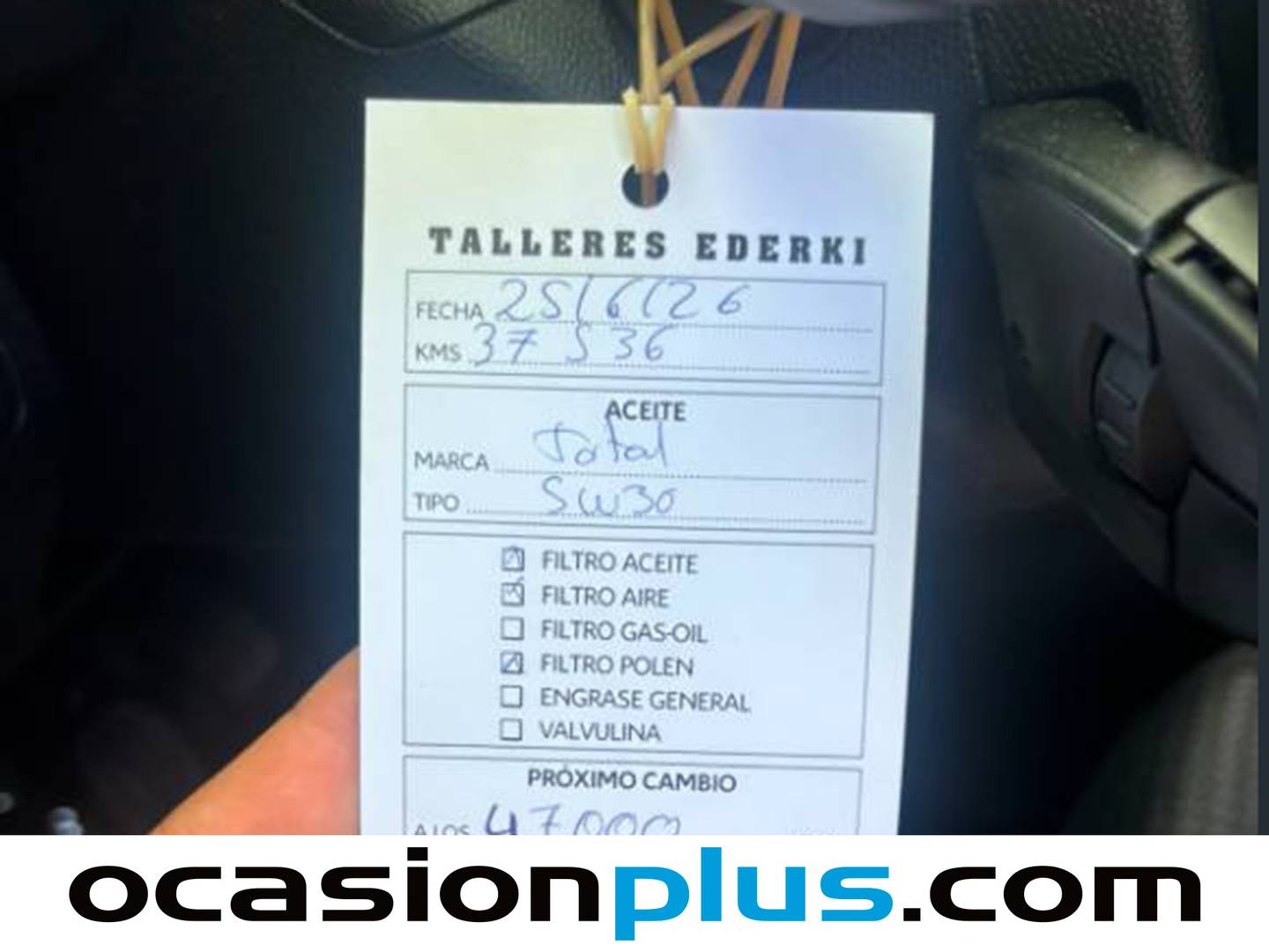 Foto del mantenimiento del Peugeot 308 Peugeot 308 PureTech 130 S&S Style (130 CV)