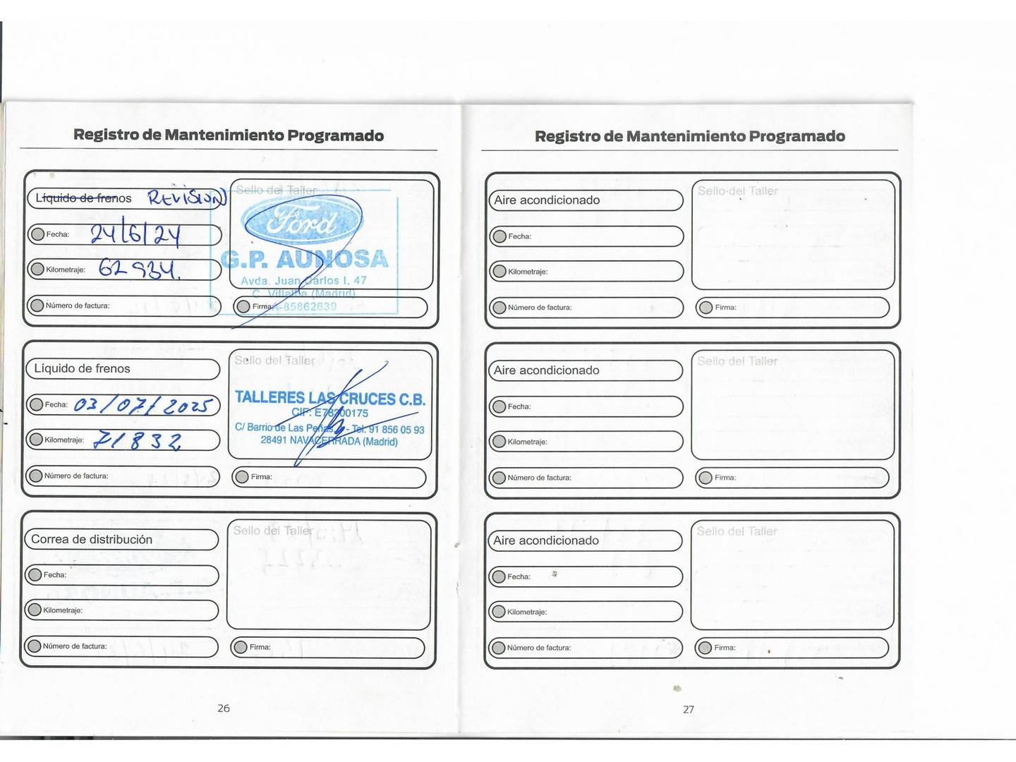 Foto del mantenimiento del Ford Kuga Ford Kuga 1.5 EcoBoost S&S Titanium 4x4 Auto (180 CV)