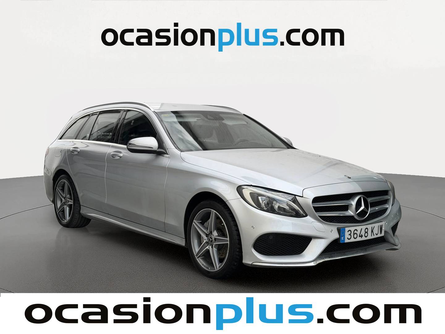 Foto delantera Mercedes Clase C Mercedes-Benz Clase C Estate 220 d (170 CV) (Pack AMG) derecha