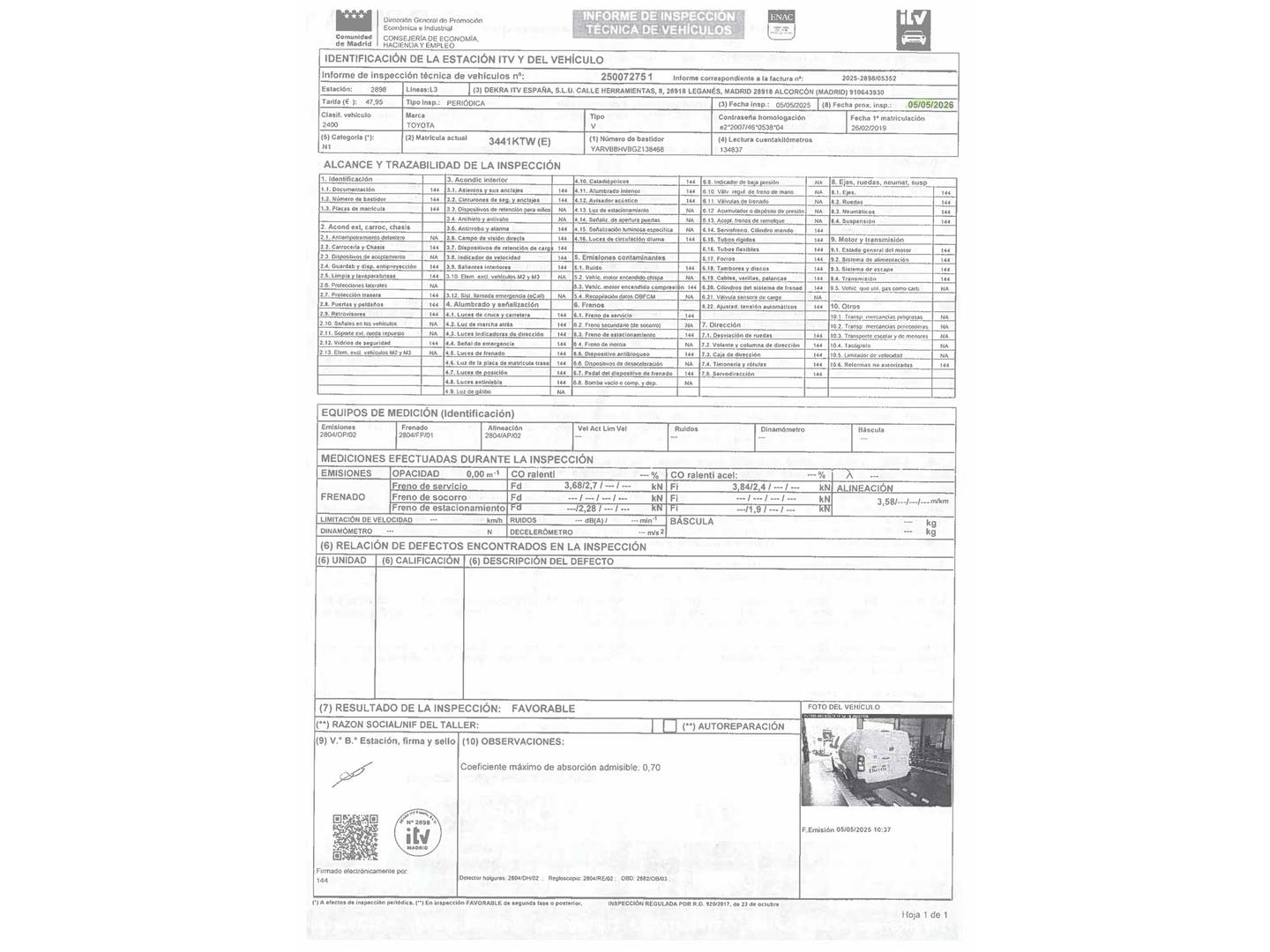 Foto Toyota Proace Toyota Proace Furgon 1.6 D Business (95 CV)