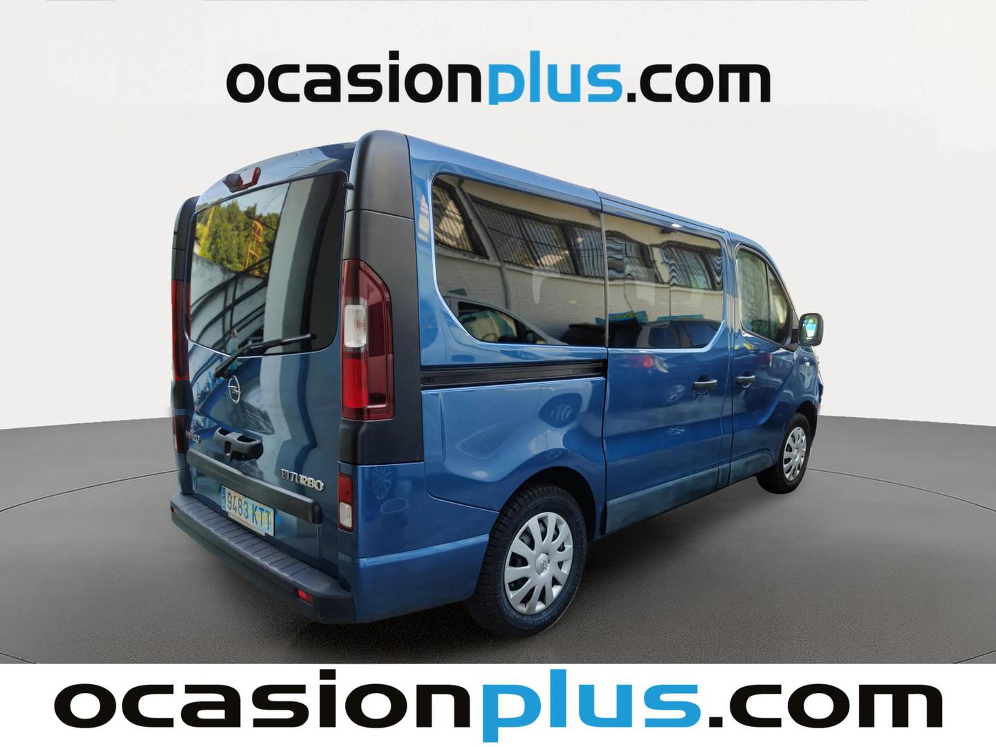 Foto trasera Opel Vivaro Opel Vivaro 1.6 CDTI S&S L1 2.7t Plus-9 (125 CV) derecha