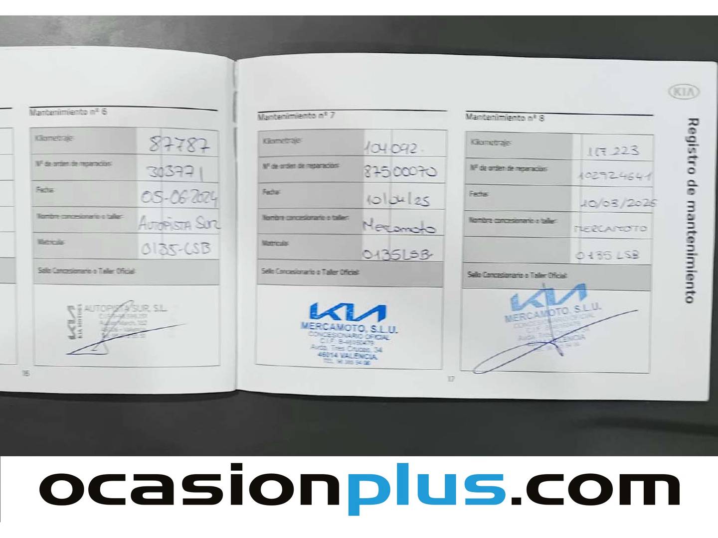 Foto del mantenimiento del KIA XCeed KIA XCeed 1.6 MHEV Emotion DCT (136 CV)