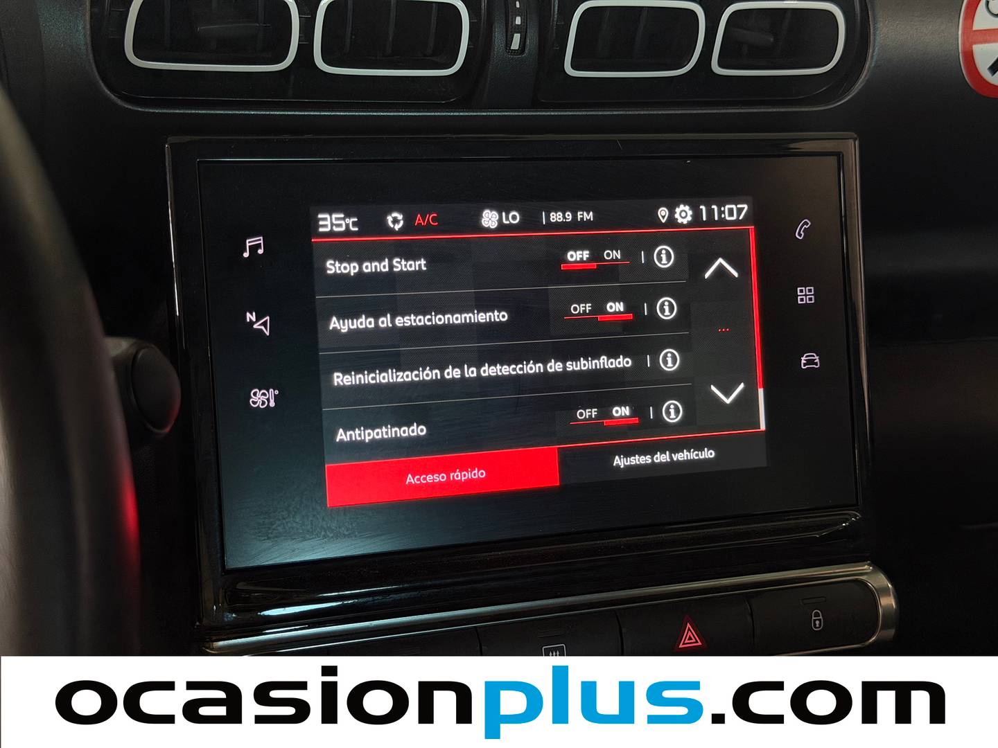 Extras del Citroën C3 Aircross Citroën C3 Aircross PureTech 110 S&S Plus (110 CV)