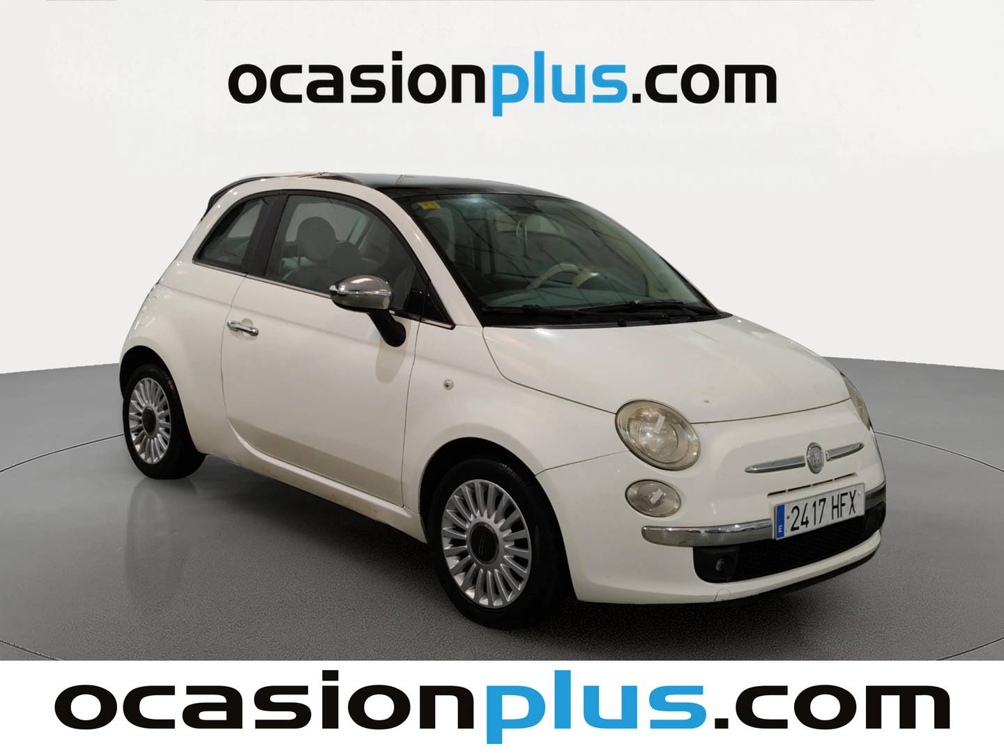 Foto delantera Fiat 500 Fiat 500 1.2 8v Lounge (69 CV) derecha