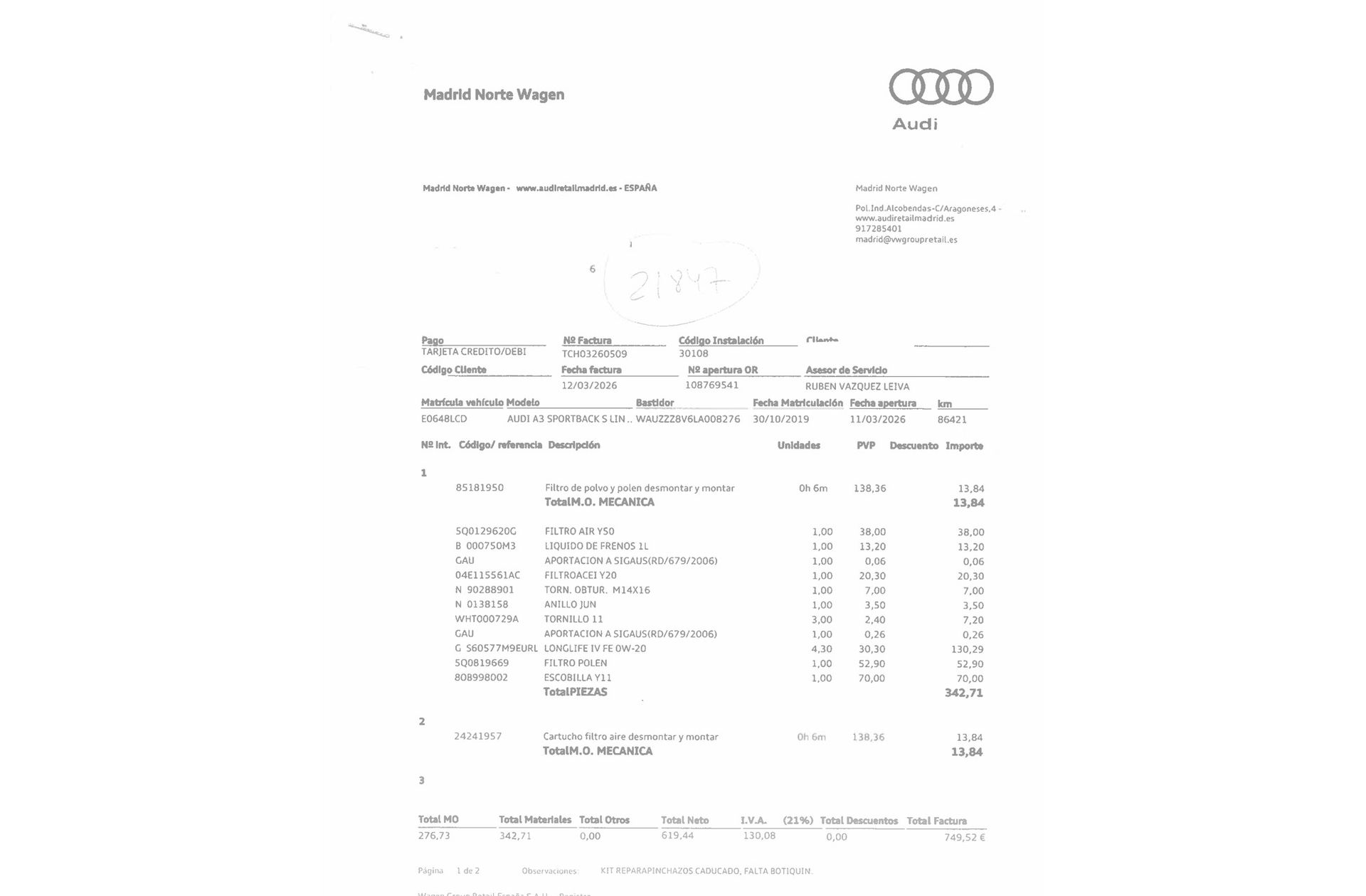 Audi A3 Sportback S line 35 TFSI S tronic - foto 23