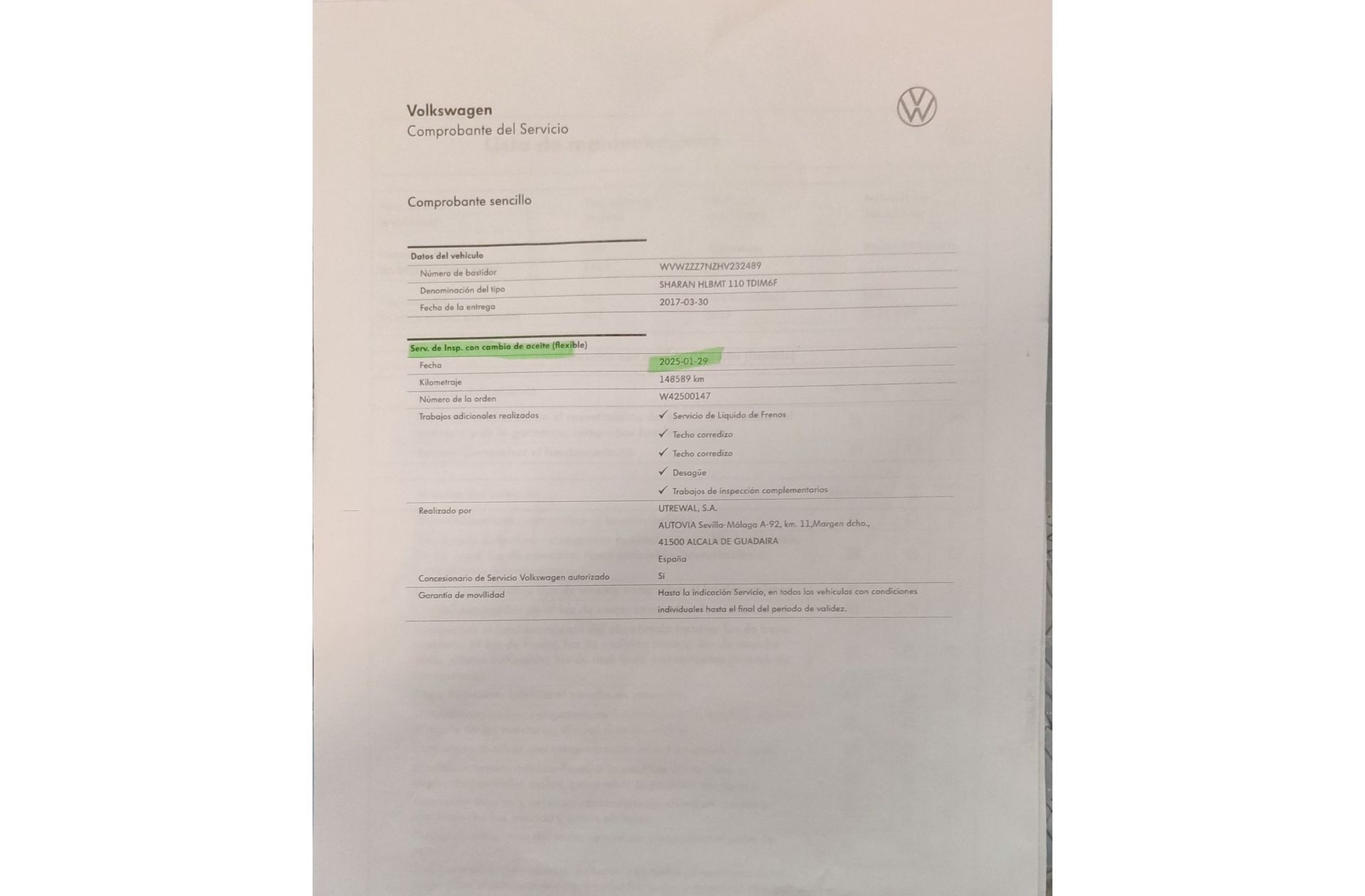 Volkswagen Sharan Sport 2.0 TDI BMT 7 plazas - foto 24