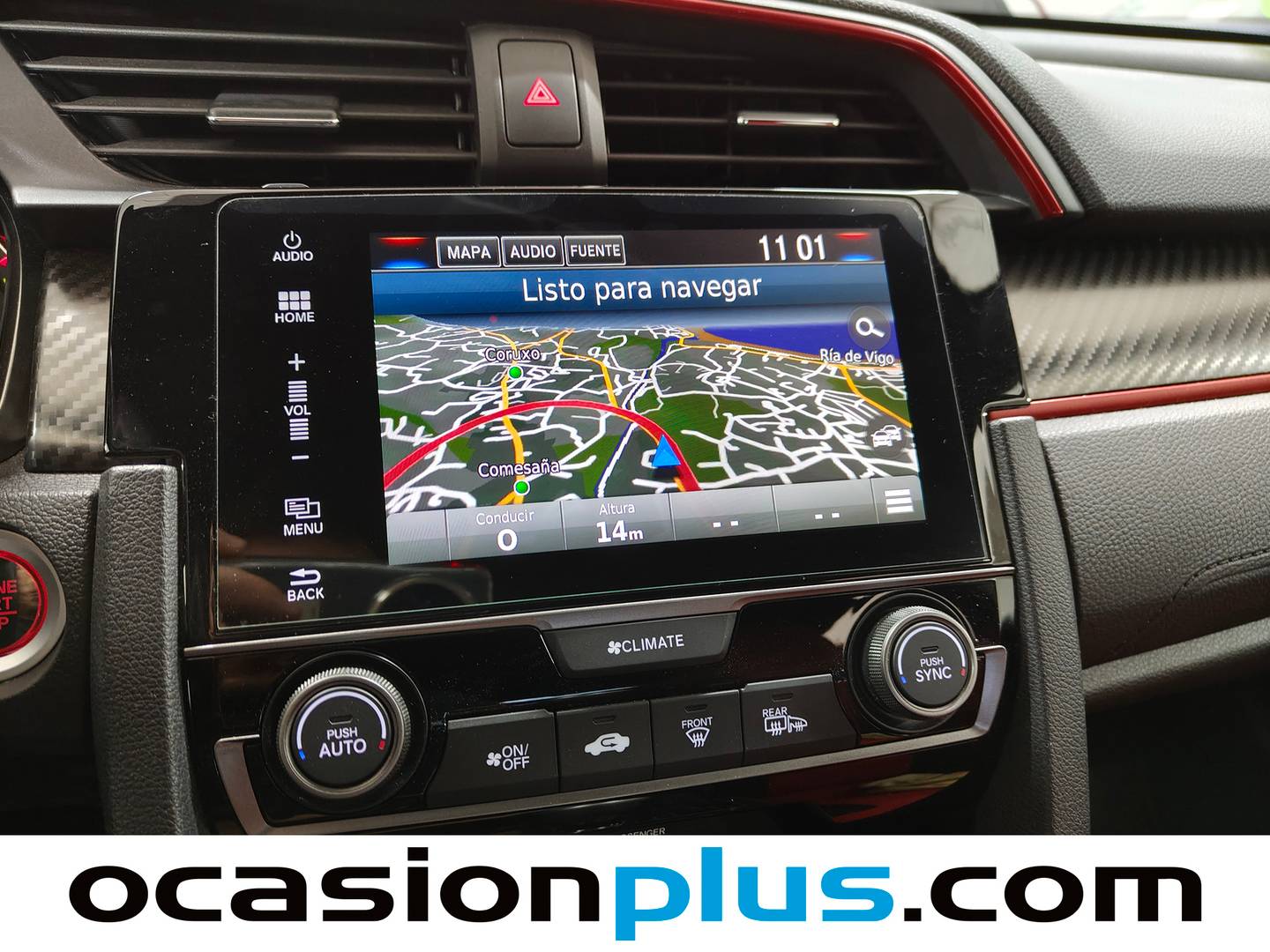 Equipamiento del Honda Civic Honda Civic 2.0 I-VTEC Turbo Type R GT (320 CV)