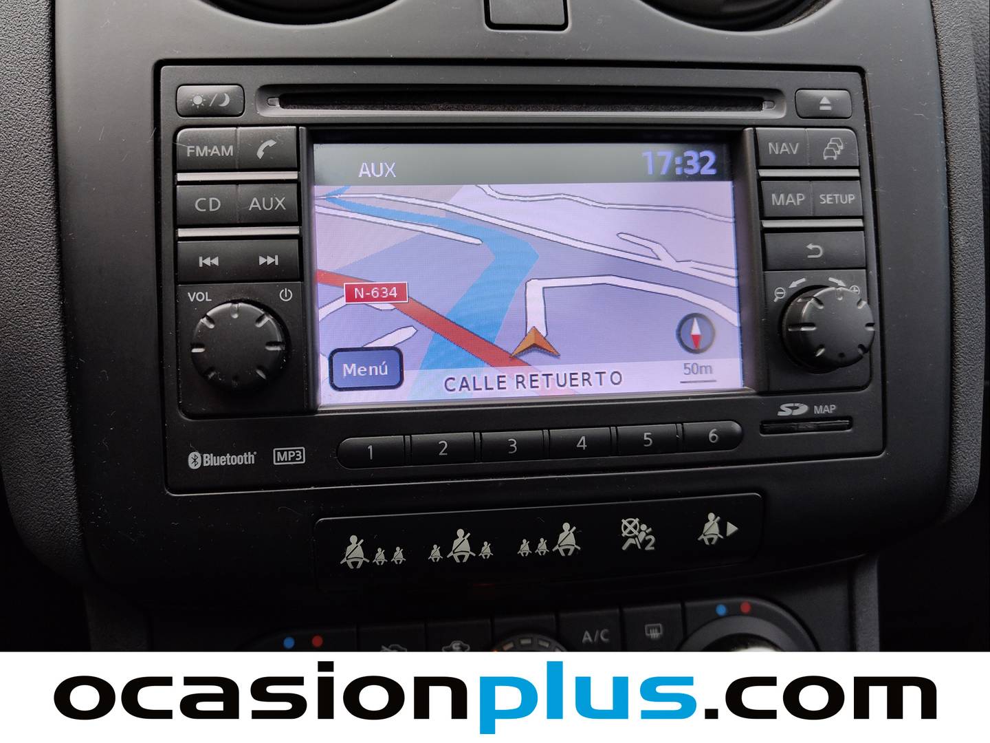 Equipamiento del Nissan QASHQAI+2 Nissan Qashqai+2 1.5 dCi Acenta 4x2 (106 CV)
