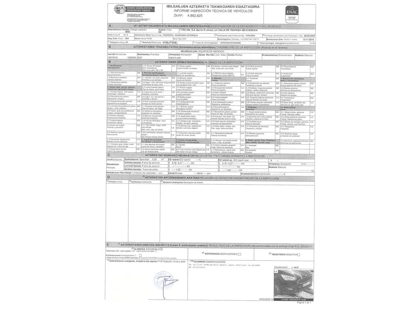 Ford C-Max Ford C-Max 1.5 TDCI Business (120 CV) de segunda mano