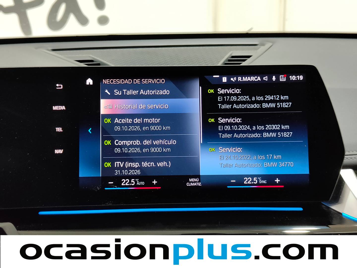 Foto del mantenimiento del BMW X1 BMW X1 sDrive18d (150 CV)