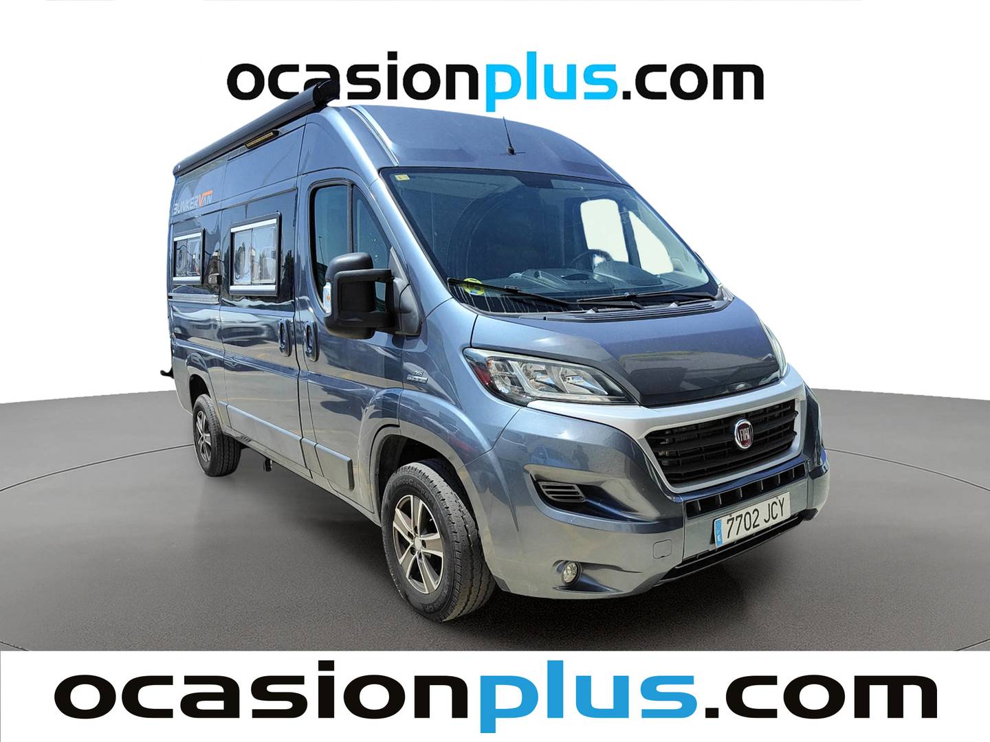 Foto delantera Fiat Ducato Fiat Ducato Furgon 2.0 Multijet 33 Medio TA (115 CV) Camperizada 4 Plazas derecha