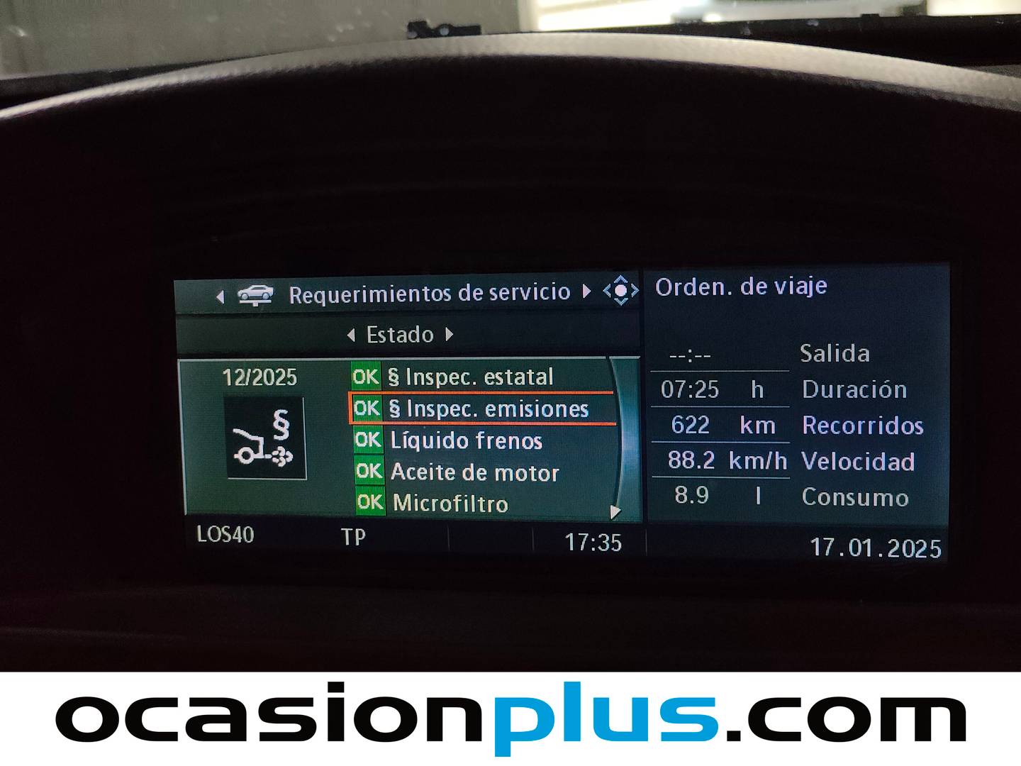 Foto del mantenimiento del BMW Serie 3 BMW Serie 3 325i (218 CV)
