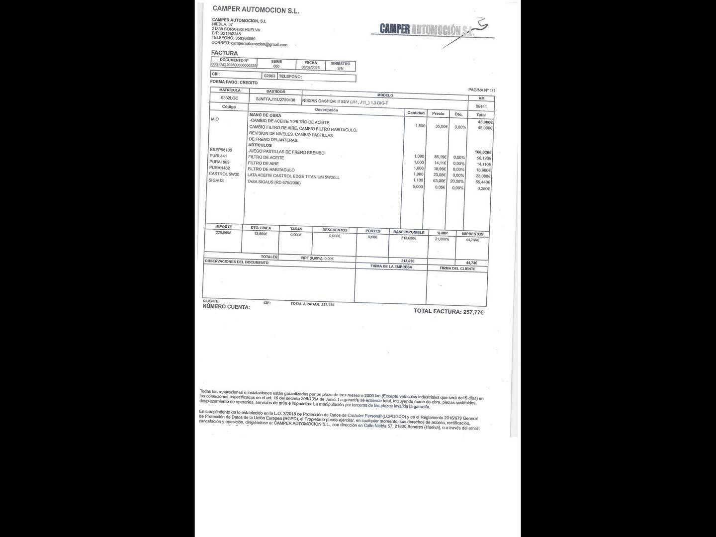 Nissan QASHQAI Nissan Qashqai DIG-T 140 Acenta 4x2 (140 CV) gasolina