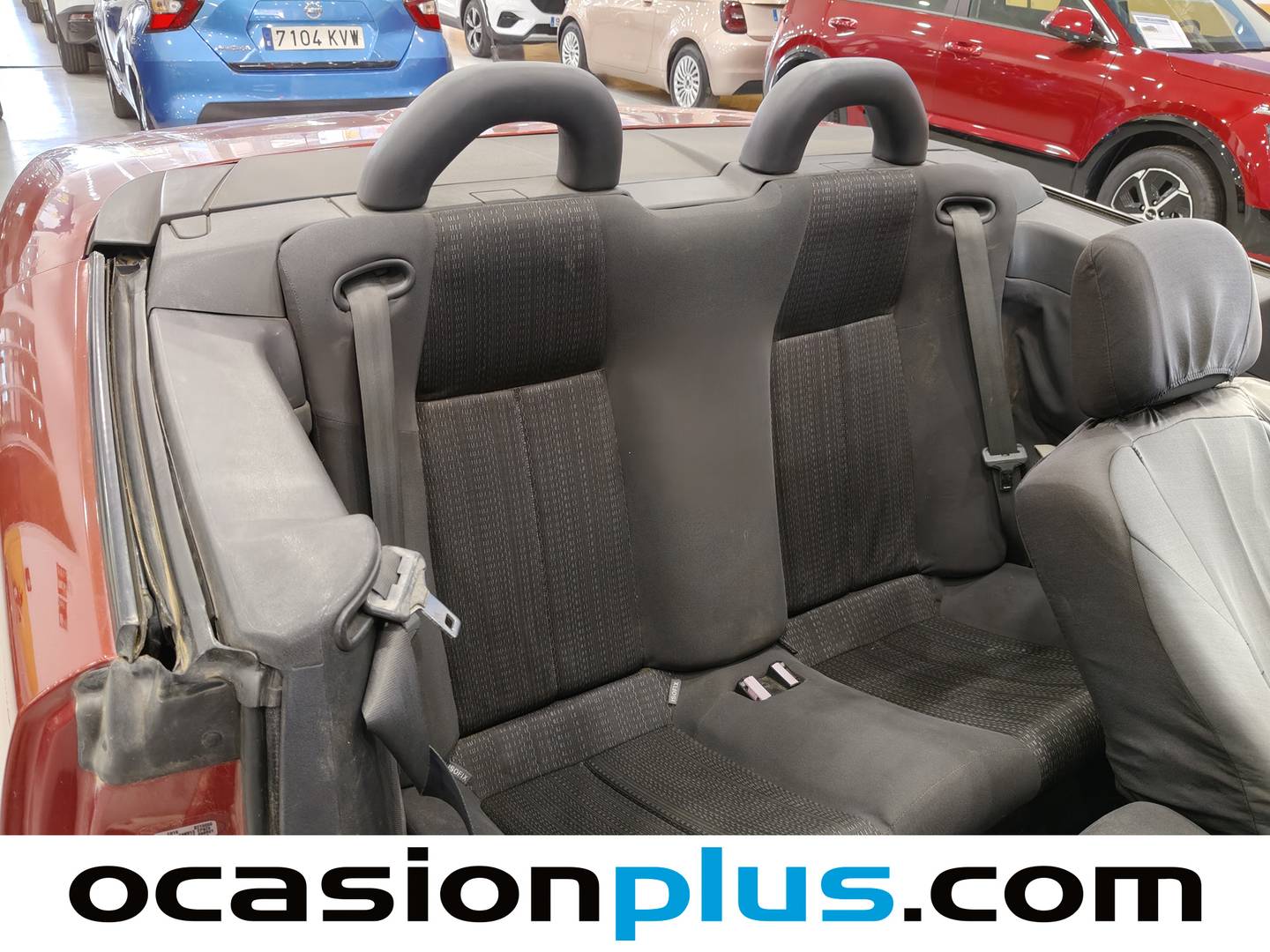 Foto asientos traseros Renault Megane Renault Megane Coupe Cabrio 1.6 16v Confort Dynamique (84 CV)