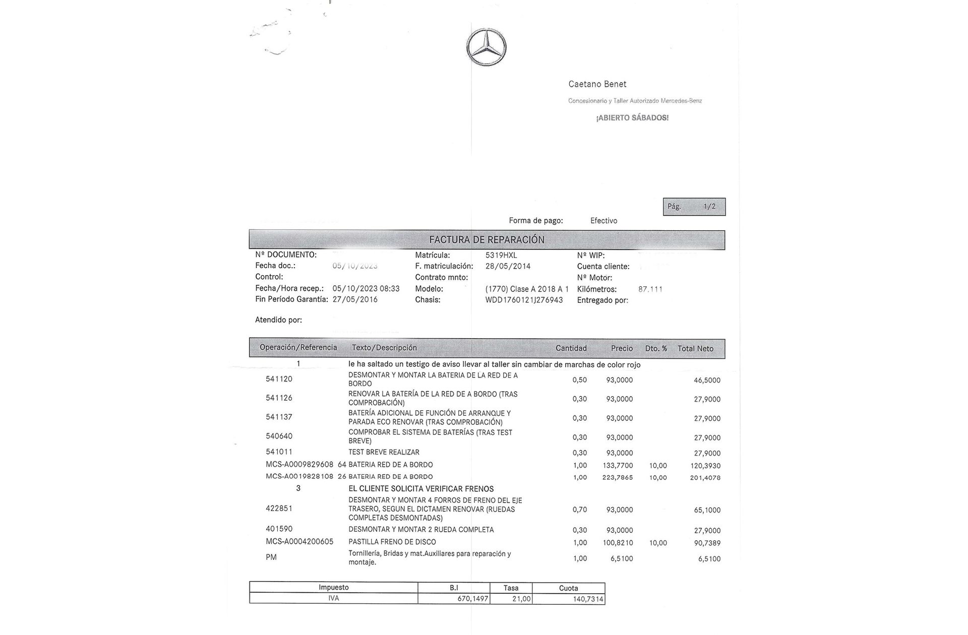 Mercedes-Benz Clase A 180 CDI Urban - foto 17