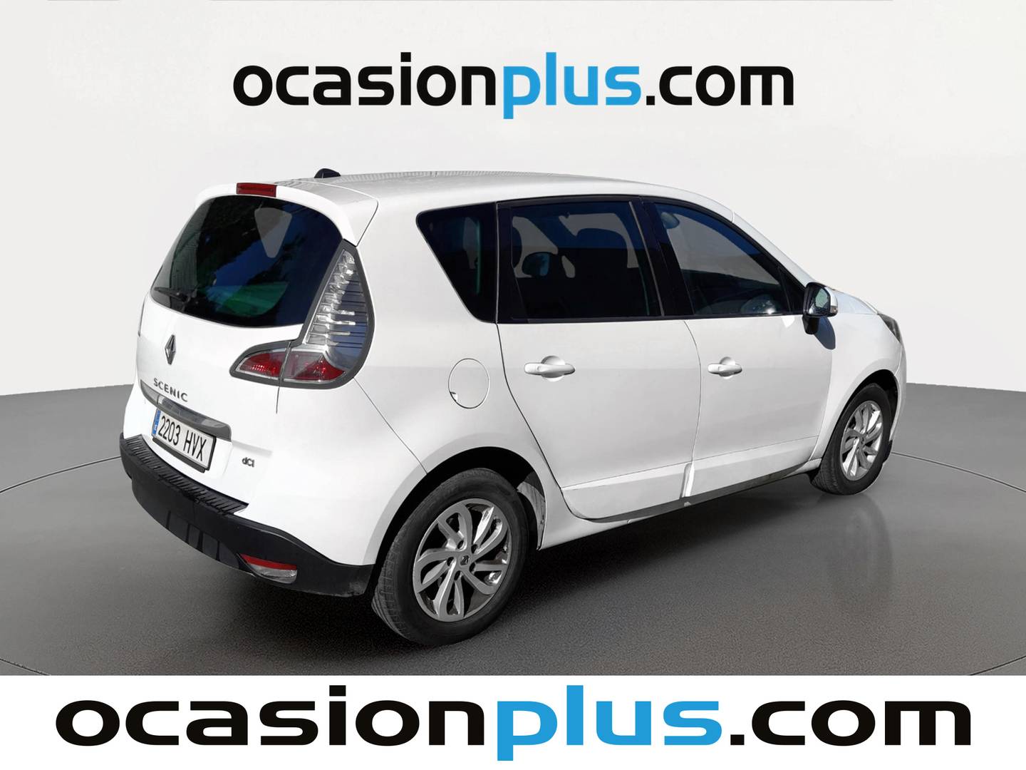 Foto trasera Renault Scénic Renault Scenic Dynamique Energy dCi (110 CV) derecha