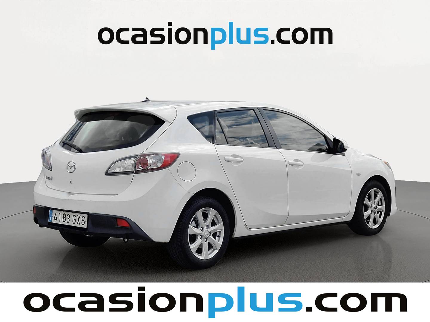 Foto trasera Mazda Mazda3 Mazda Mazda 3 1.6 CRTD Style (110 CV) derecha