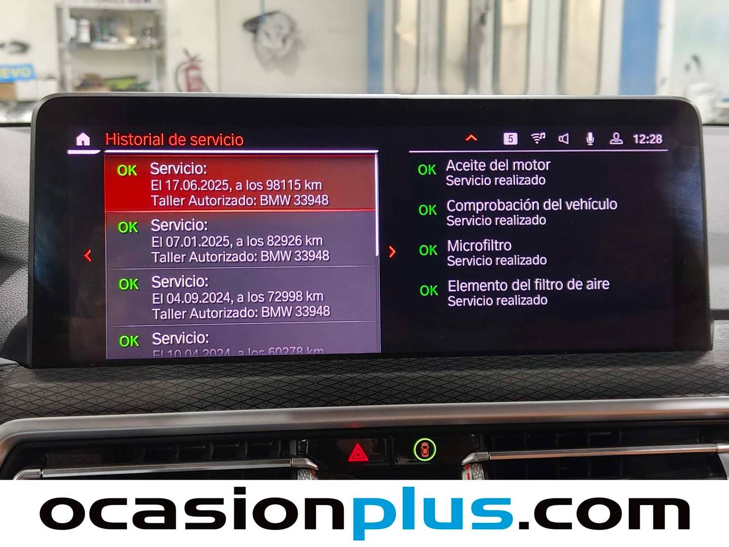 Foto del mantenimiento del BMW X3 BMW X3 xDrive20d xLine  Pack M (190 CV)