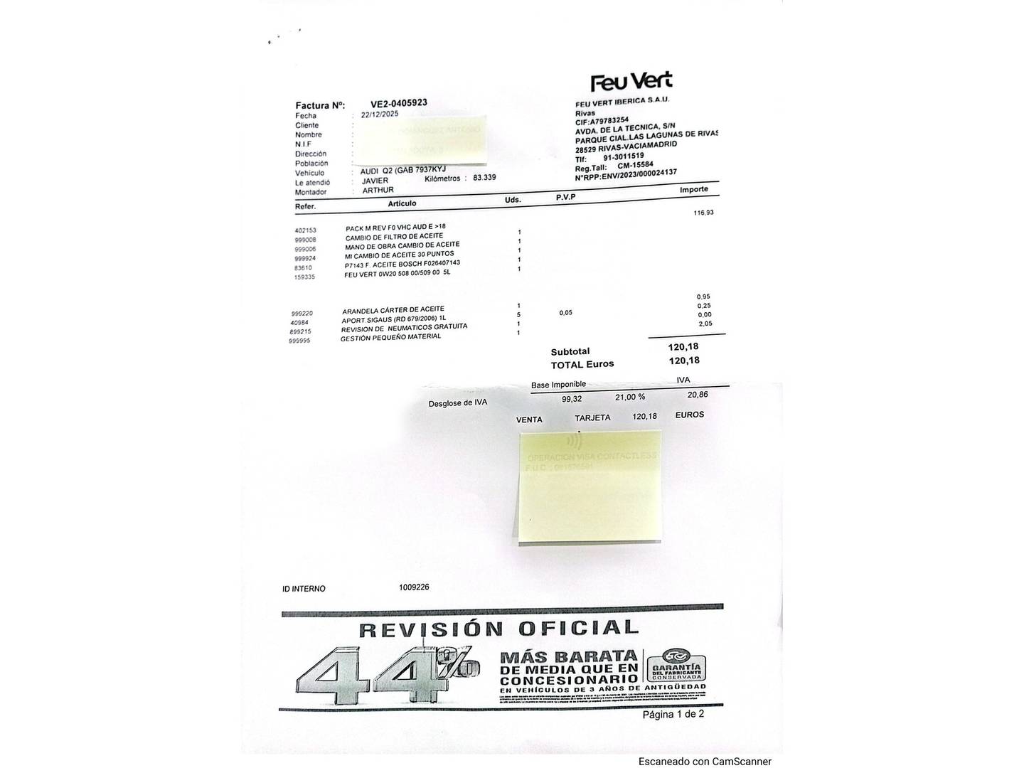 Foto Audi Q2 Audi Q2 Black line 35 TFSI (150 CV)