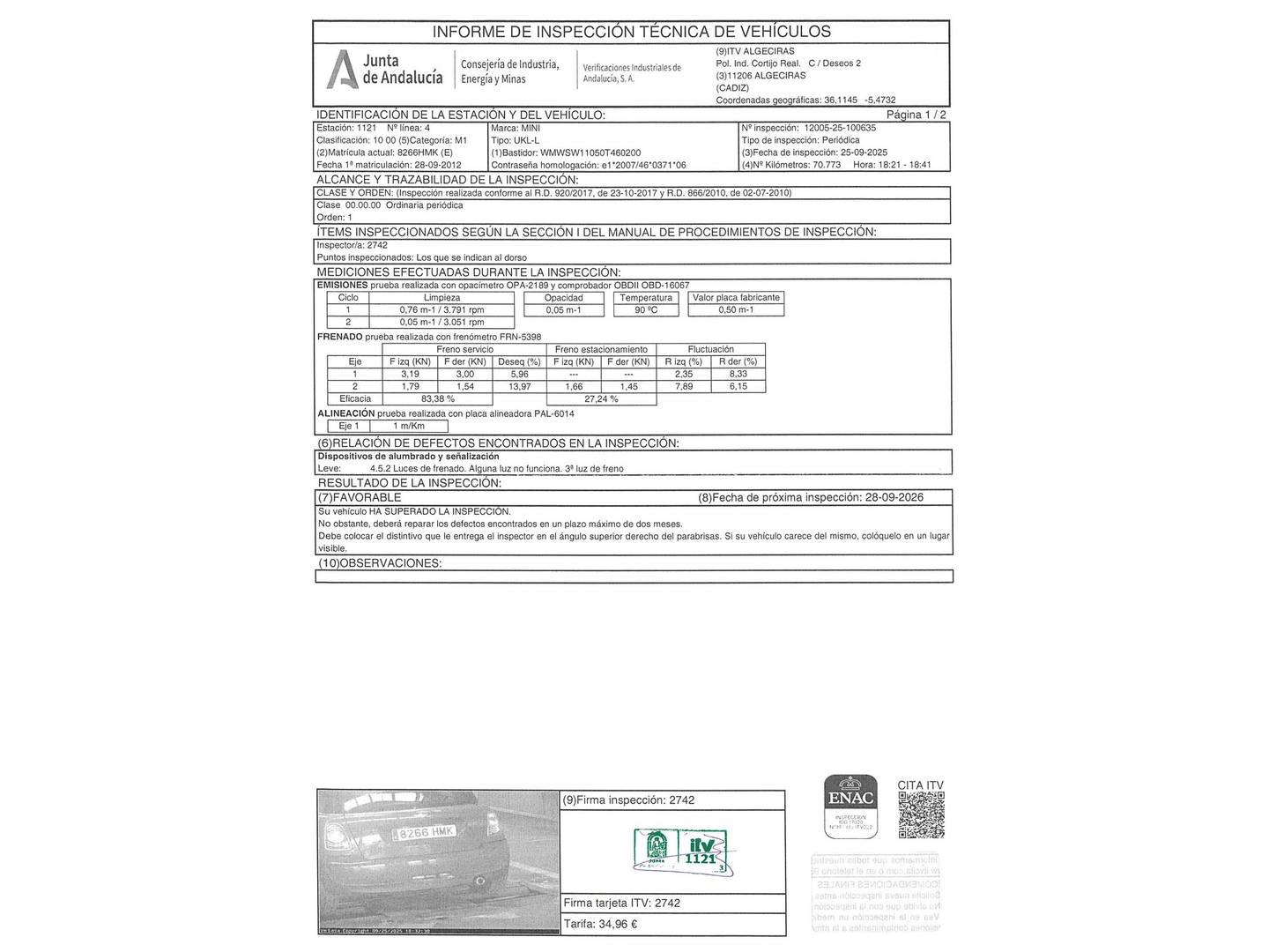 Foto Mini MINI MINI MINI 3 Puertas 3 Puertas One D  (90 CV)